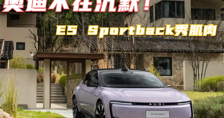 23.59万起拿下奥迪电动轿跑！热泵空调、雪地四驱、远程温控配齐