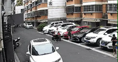 浙江男子6楼扔行李箱：砸到人我负责