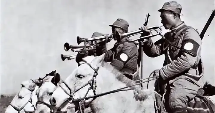 八路军绥蒙骑兵与日本骑兵的第一次战斗。