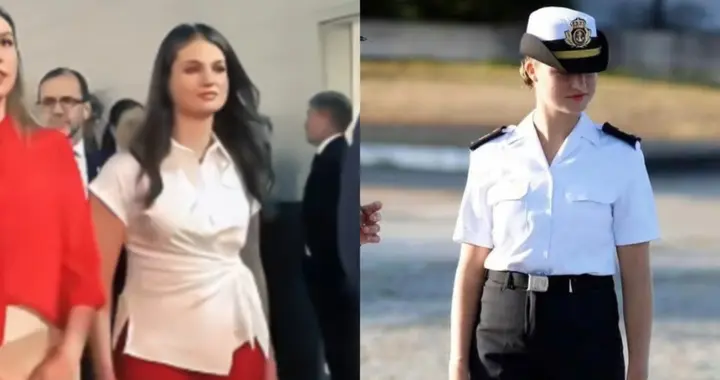 瘦身明显！莱昂诺尔公主最新露面，小肚腩消失不见，再现名场面！