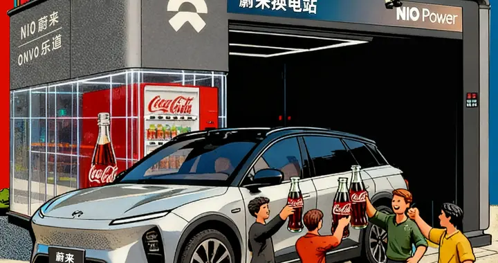 蔚来和可口可乐这波联名太会玩了