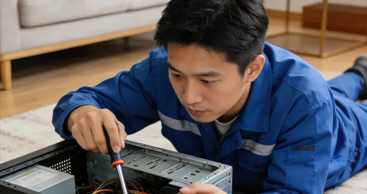 今天修电脑被坑了98块！写头条这得多长时间挣回来啊