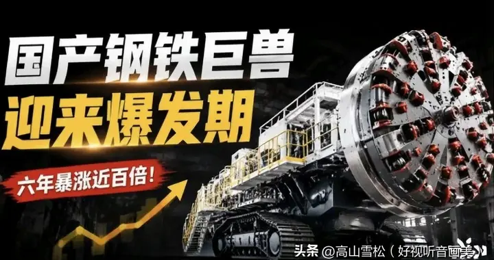 “六年暴涨近百倍”！国产这台矿山里的“钢铁巨兽，迎来爆发期！