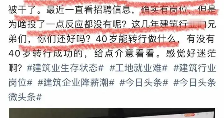 前途渺茫！拖欠工资4个月，一工程人哭诉投几百份简历石沉大海