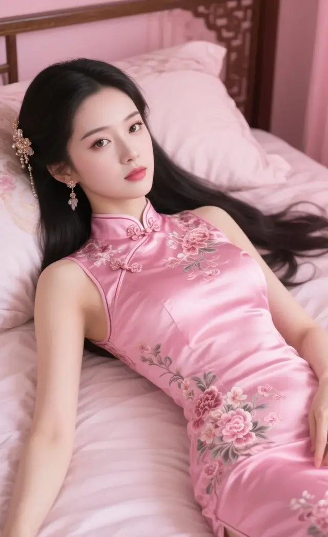 旗袍睡美人的思忆春梦