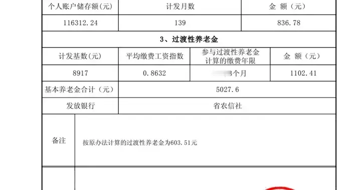 工龄44.08年，个账116312.24元，60岁弹性提前退休，养老金有多少