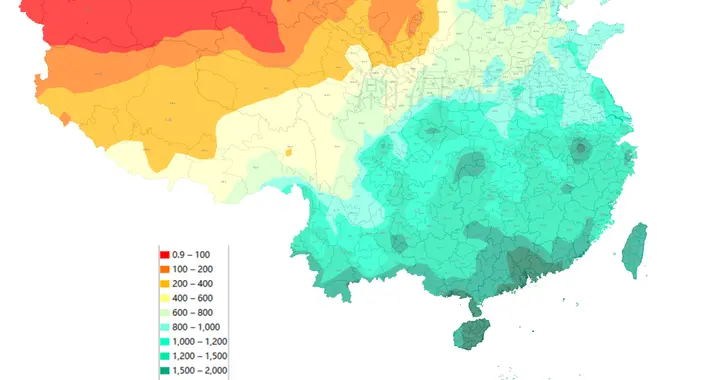 2025年全国各地降水量、平均气温、最高气温、最低气温和降水天数