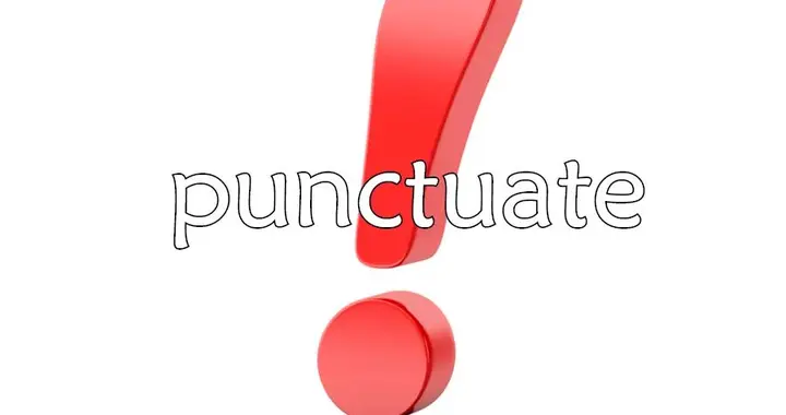 每日单词：punctuate