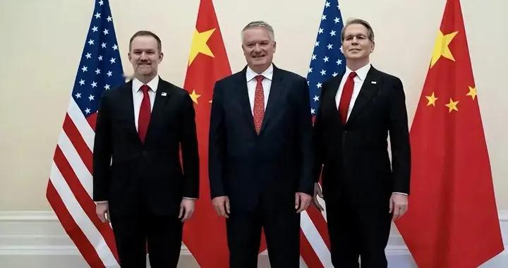 巴黎会晤！美财长满脸堆笑：想和中方达成3点，中美新模式出现