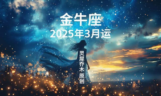 灵犀乔木|金牛座2025年3月运势