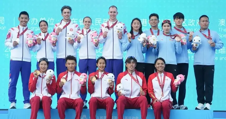 全运会单日43金，山东38金被广东追平，河南福建各夺4金强势追赶