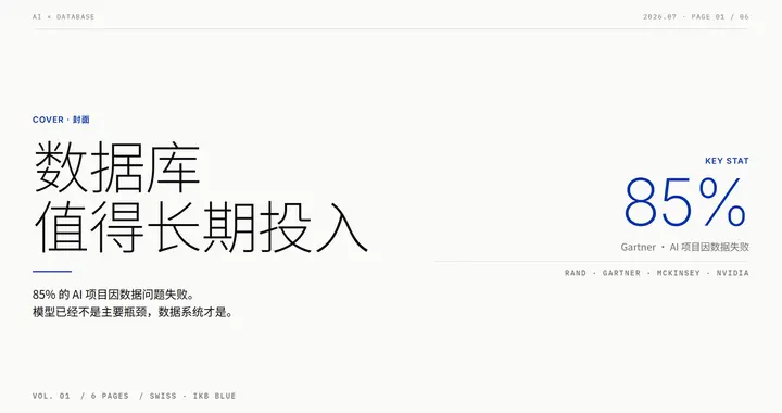AI 时代，为什么数据库值得长期投入
