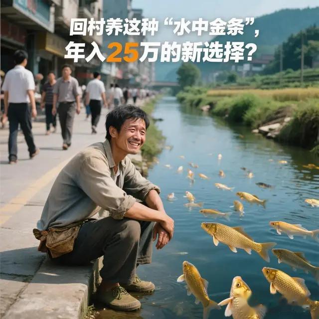 回村养这种"水中金条"，年入25万的新选择？