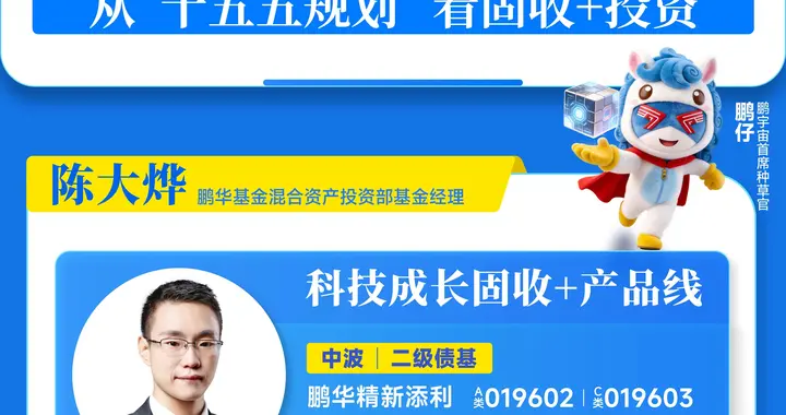 算力基建·AI应用,鹏华陈大烨以「科技固收+」捕捉时代发展红利