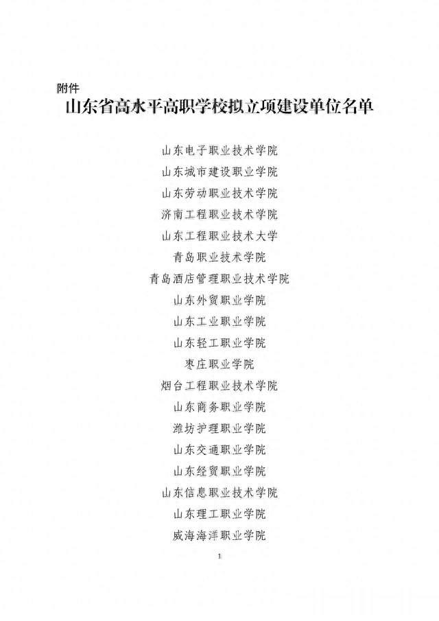 山东“四高”：新一轮高职计划已启动实施