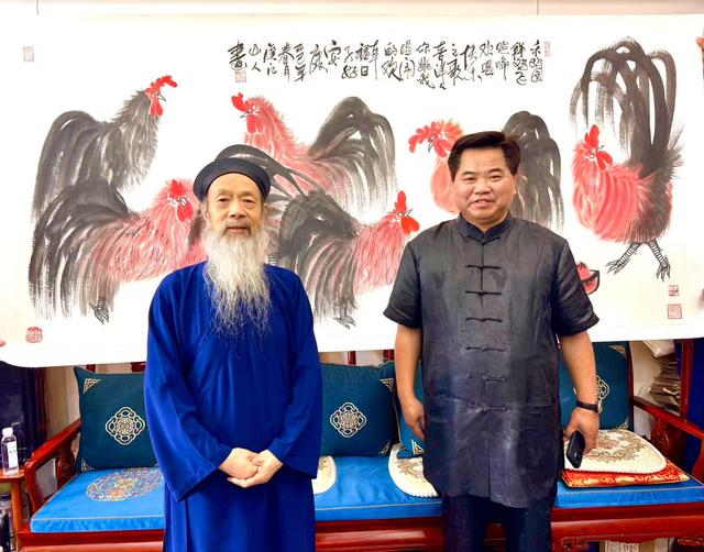 墨舞乾坤—溪江画派创始人朱祖国神鹰系列创作