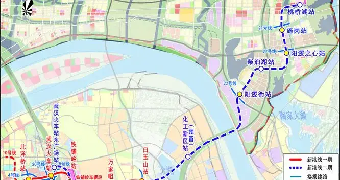 武汉地铁10号线狂揽13站连续换乘成天花板，9号线无缘规划太疑惑