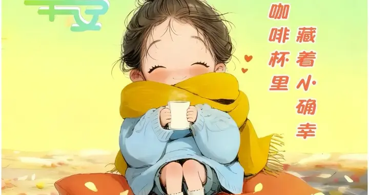 天冷记得添衣，温暖不只来自外衣，更来自心底的关怀！早安❤️