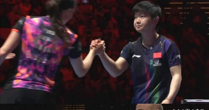 打疯了，孙颖莎4-0温特，说实话，打外战论实力还得是莎莎和曼玉