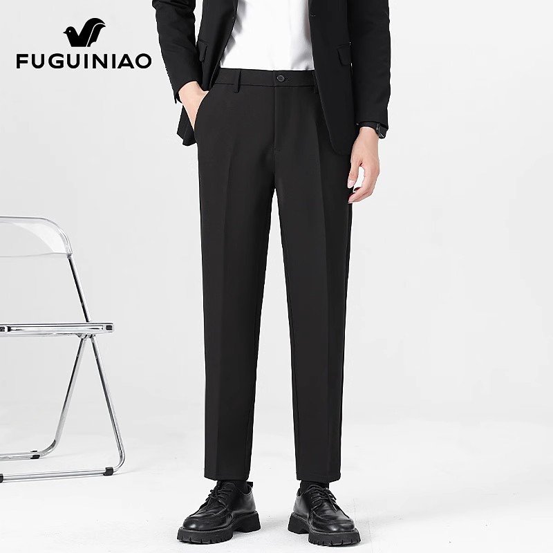 休闲裤男士西裤春季新款潮流百搭长裤子男款