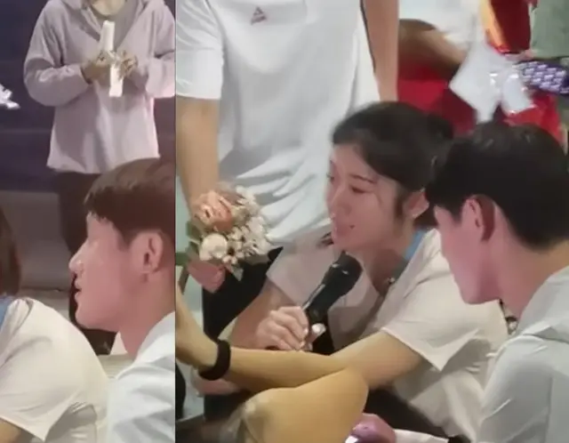 文体两开花！吴艳妮青运村开唱上热搜，粉丝送花人气爆棚