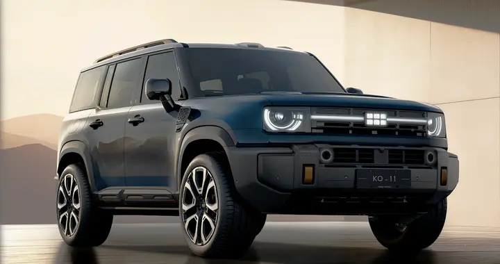 吉利首款硬派SUV，定名为银河战舰700，外观很方正硬朗，年内上市