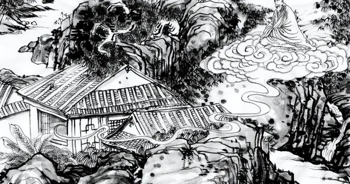 「东林画传」莲宗十祖截流大师画传