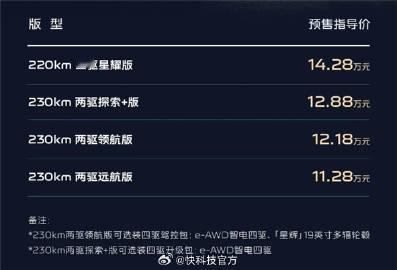 【比亚迪秦L最强敌手 吉利银河星耀7预售：11.28万起】吉利银河星耀...