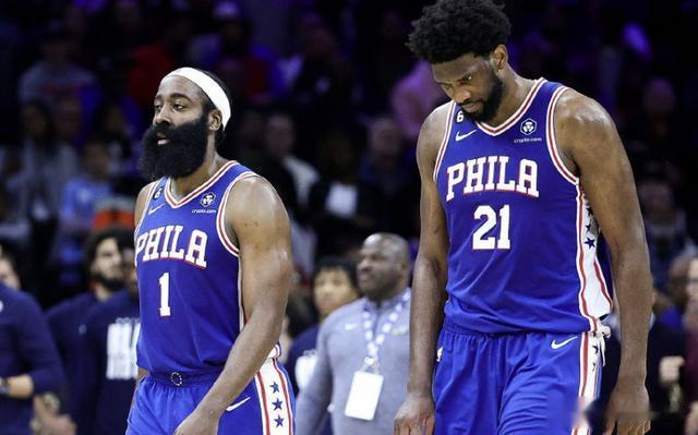 抢七大战合砍24分，恩比德却忙着甩锅！哈登和里弗斯概率离开76人