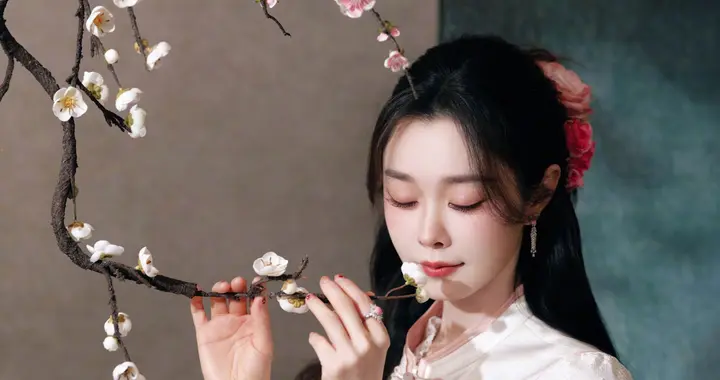 宋轶｜美人如画，如同画走出来一般，与新中式太搭了