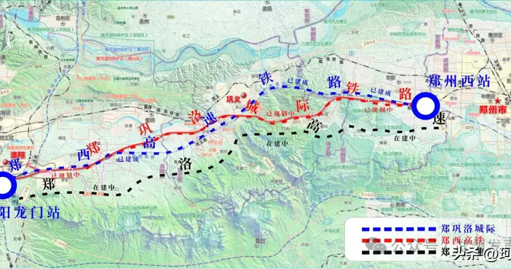 中标结果公告，郑洛这条通道进入冲刺阶段！