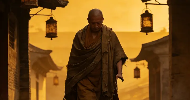 新婚夜一个动作竟要了妻子的命，他挥刀砍下自己的手掌，出家为僧