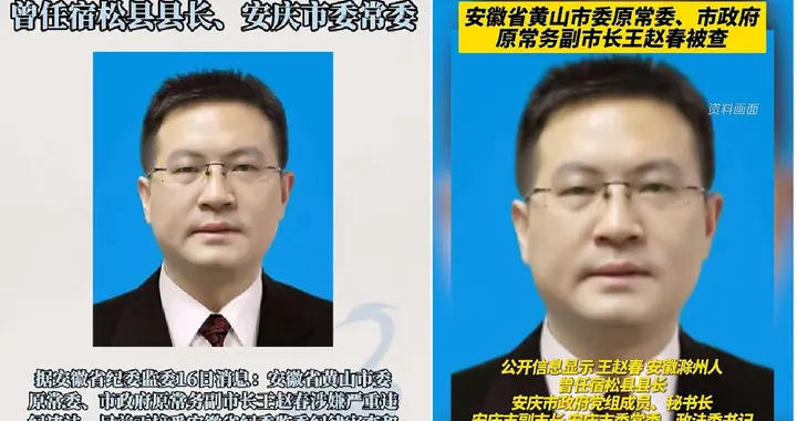 上午免职、下午通报！副厅级王赵春被查，安徽反腐这波操作有多快