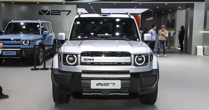 直击广州车展 “方盒子”阅兵 奇瑞iCAR V27迎终极考验