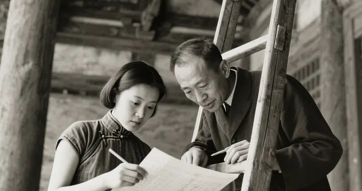 她穿旗袍爬梁上柱，用一生改写中国建筑史