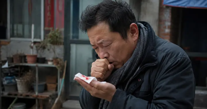 大咯血不是普通咳血，出血量增多时可能影响呼吸安全