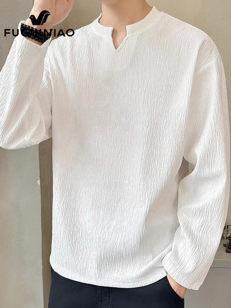 富贵鸟男士领上衣服