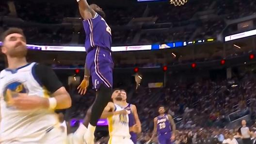 侠客快评：湖人似乎还有希望，打勇士队，詹