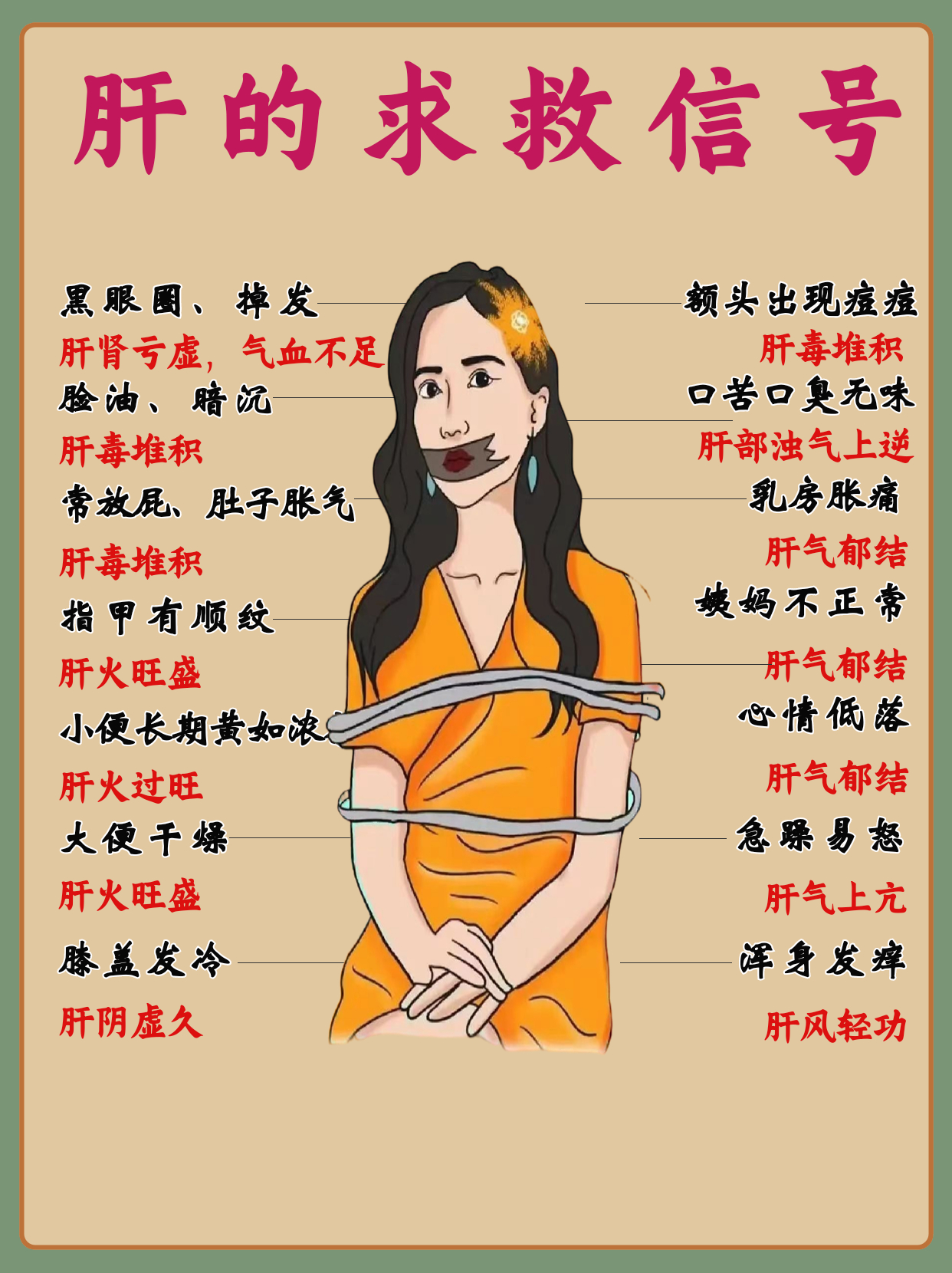 肝好脸才净！内调养颜去口干！