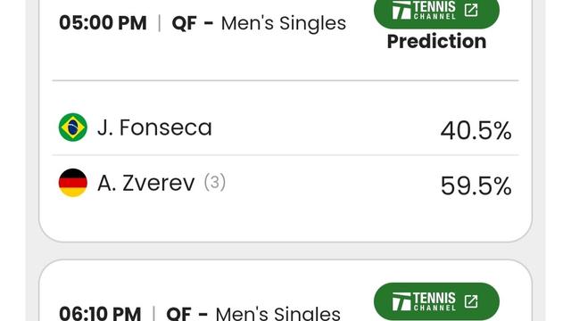 韩暄：今天下午5点，蒙特卡洛大师赛将进入