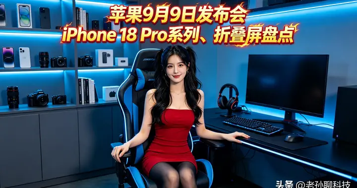 苹果9月9日发布会，iPhone 18 Pro系列、折叠屏盘点