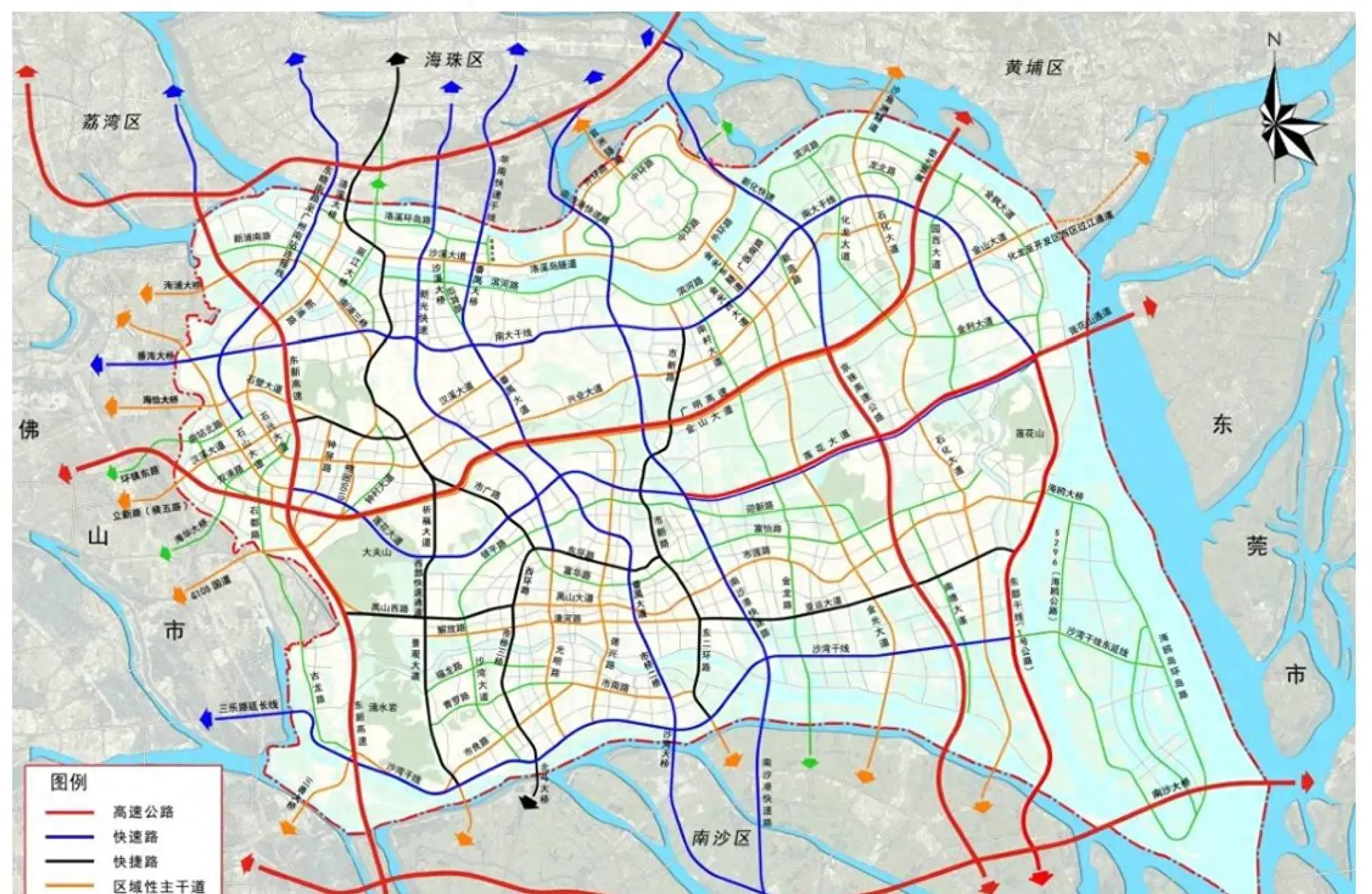 番禺石碁新路网开建，未来通行将大改善