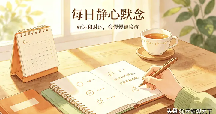 玄学提醒：晨起默念这几段话，坚持一段时间，财气悄悄向你靠拢