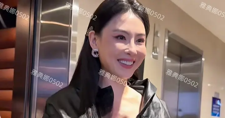 张柏芝不能再动脸了，明明底子那么好现在也变医美脸塑胶感太重了