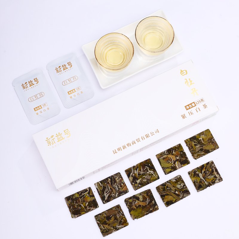 福鼎白茶白牡丹小方片
