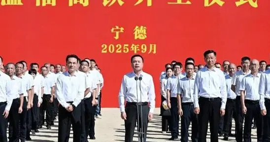 沿海通道温州至福州高铁（温福高铁）建设工地最新进展