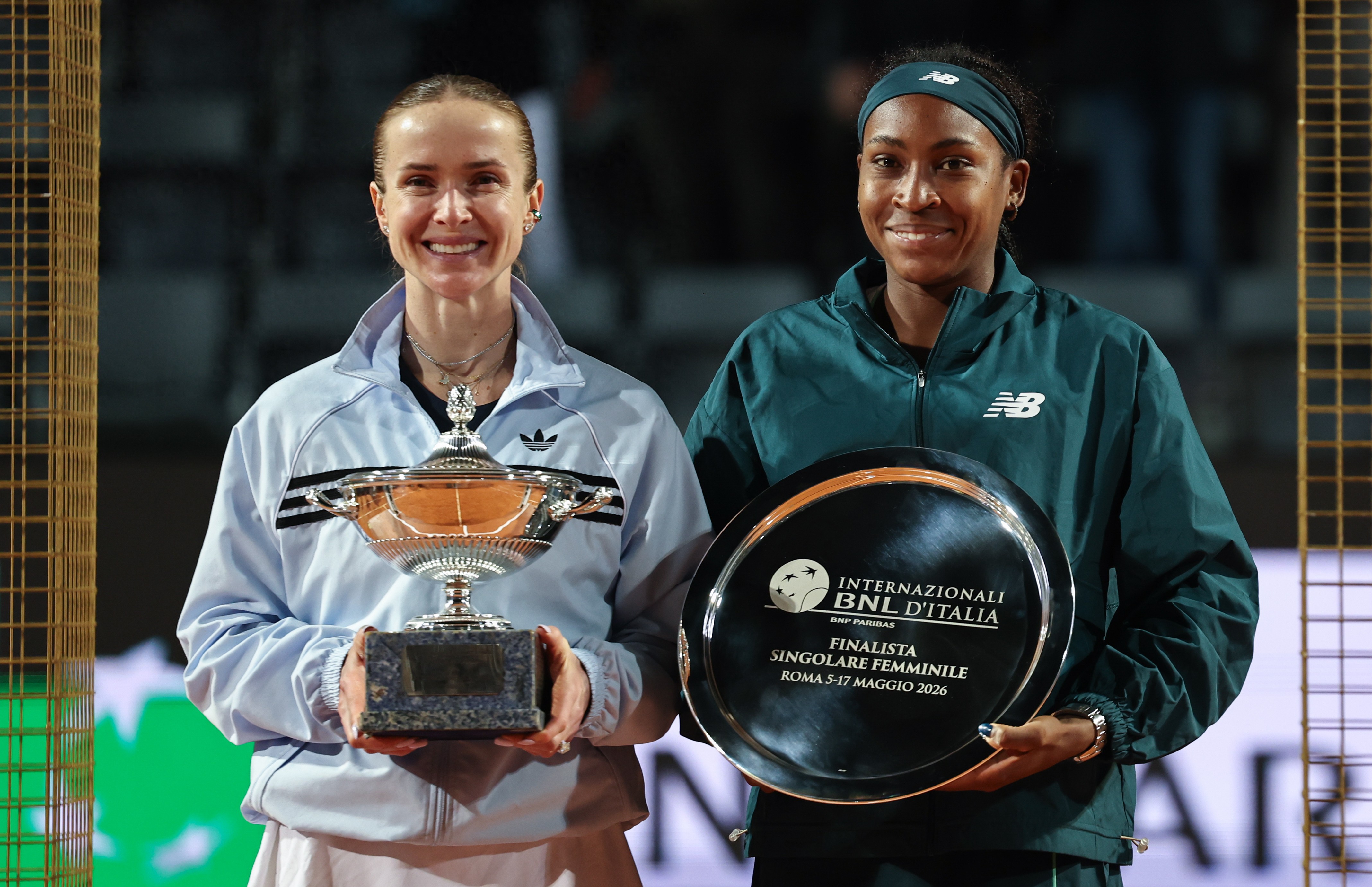 WTA1000罗马站：斯维托丽娜夺得女单冠军