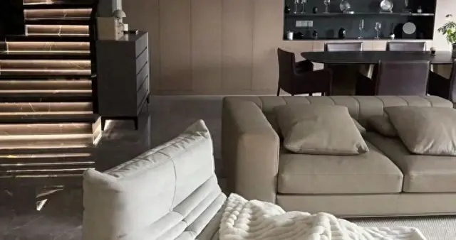 四川一女子晒出200m²的家，意式轻奢装修，大气沉稳，高级感十足