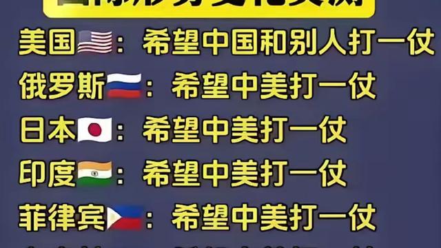 单镜明：都想坐山观虎斗，坐收渔翁之利！