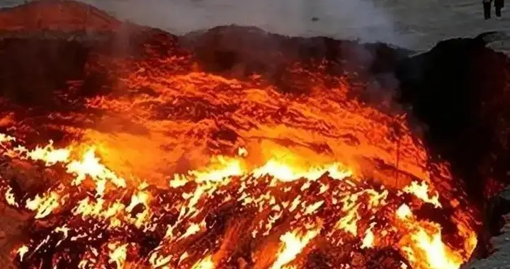 中国因祸得福？新疆烧129年的地下火被灭，凭空多了个金饭碗